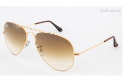 Ray-Ban Aviator Large Metal Gradient Gold (RB3025 001/51 58mm) saules brilles